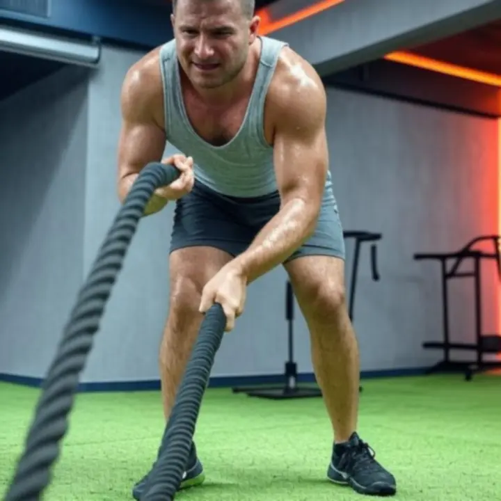 Trening HIIT w domowym zaciszu