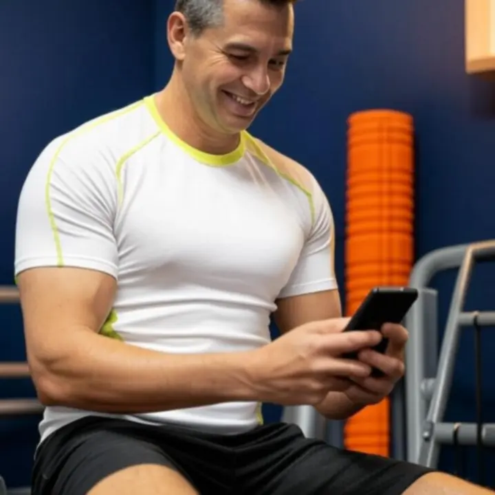 Dashboard analityczny pokazujący wyniki treningowe